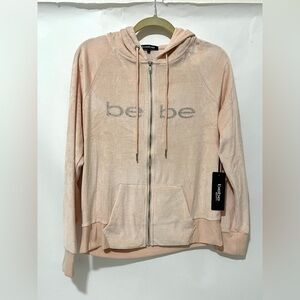 Bebe Blush Zip-Up Jacket
